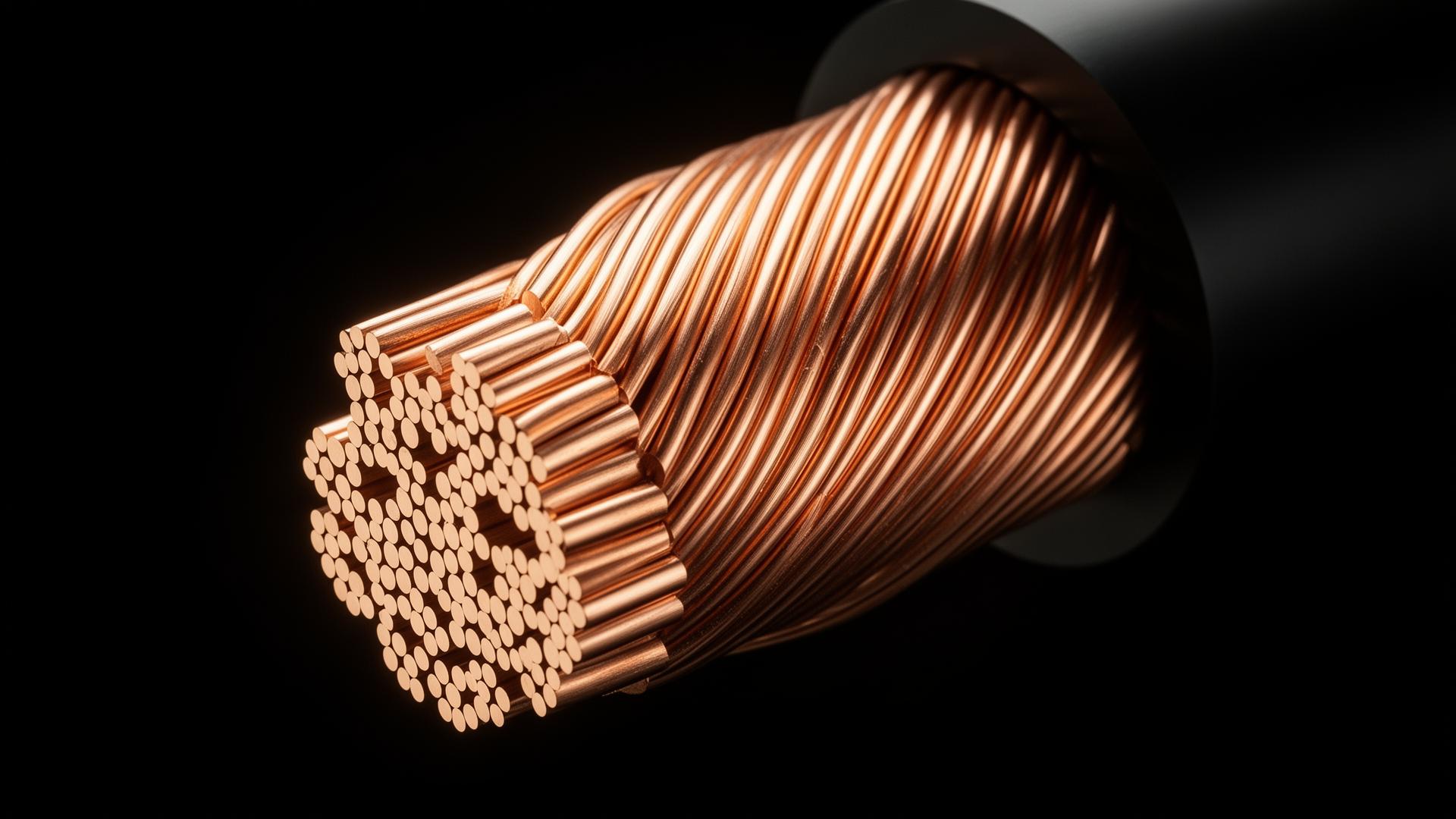 Premium copper power cable