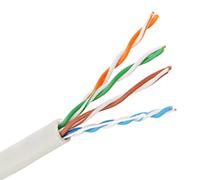 Cat.5e cuivrent le câble de réseau d'UTP de câble LAN D'Ethernet