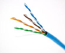 Cat.6 cuivrent le câble de réseau d'UTP de câble LAN D'Ethernet