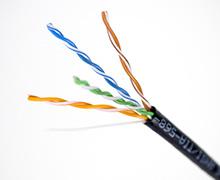 Cat.5e υπαίθριο δικτύων του τοπικού LAN Ethernet χαλκού καλώδιο καλωδιακών UTP