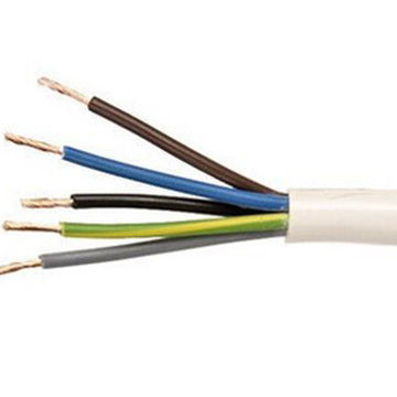 Electrical wire 318-Y / H05VV-F Cable 5×1.5 sq. mm Flexible cable
