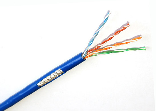 Cat5e FTP Cable 1000 ft Solid Copper Wire Shielded Ethernet Network Cable