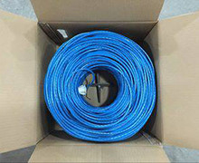 Cat6 FTP Cable Al - Foil Screened Copper Ethernet Lan Cable With Rip Cord 1000 Ft