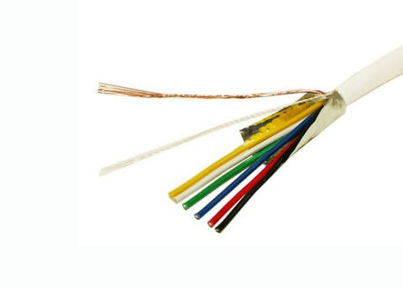 Sound / Alarm / Security Stranded Conductor Cable , Multi Conductor Shielded Cable