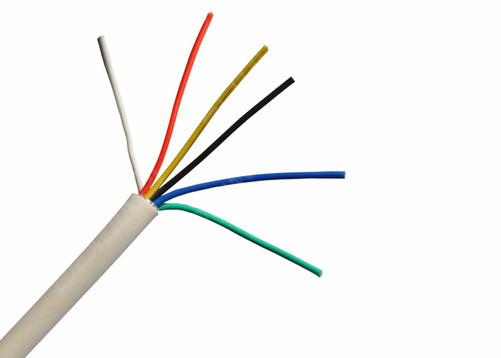 Flexible Multi Conductor Control Cable , Unshielded Security Alarm Cable