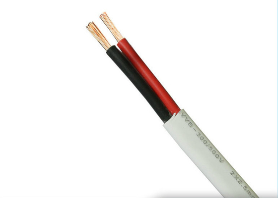 300/300 Β 2 πυρήνων επίπεδος τύπος 227IEC52 καλωδίων PVC εύκαμπτος ηλεκτρικός