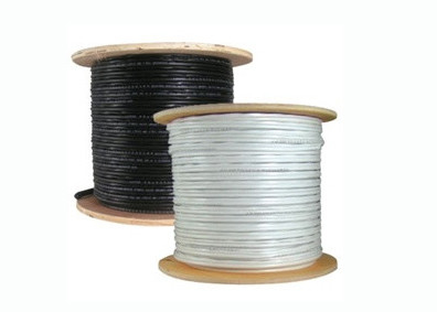 CCS RG11 Copper coaxial cable with Steel Messenger Cable 60% and 40% Aluminum Braiding