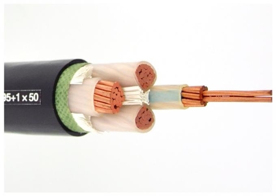 Fire Proof XLPE Insulated Power Cable 3 Core And Earth Cable Unarmoured