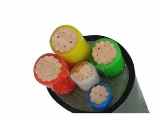 Το IEC 60502 καλώδιο 3+2 PVC καλωδίων $cu-αγωγός πυρήνων, PVC μόνωσε και ετύλιξε το καλώδιο τροφοδοσίας