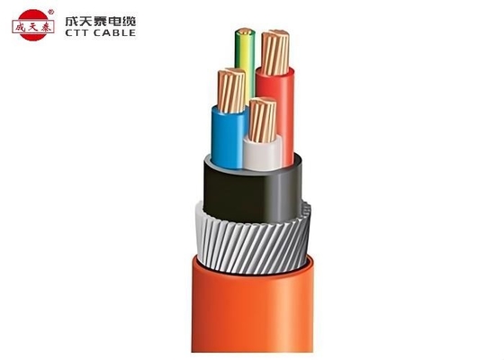 Power Station Low Smoke Zero Halogen Cable with Stranded Copper Conductor 0.6/1 KV