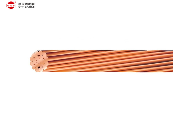 Safe Electrical Copper Conductor Cable Insulated Copper Wire Stranded Copper Cable