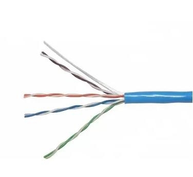 Blue Jacket Copper Lan Cable 4 Pairs UTP Cat6 Internet Ethernet Network Cables