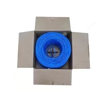 Blue Jacket Copper Lan Cable 4 Pairs UTP Cat6 Internet Ethernet Network Cables