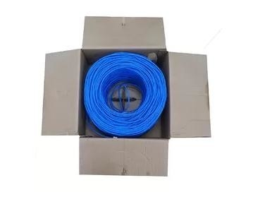 23 AWG Copper Conductor Lan Cable Cat6 SFTP Cable UL Listed Flame Resistance Ethernet Cable