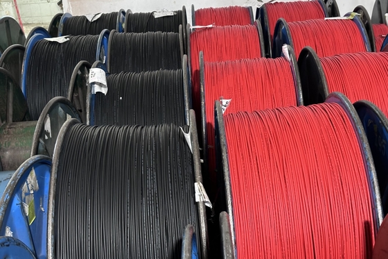 Solar Power Cable Halogen Free Photovoltaic Cable Tinned Stranded Copper Conductor  AC 1.0/1.0kV（DC 1.5kV）