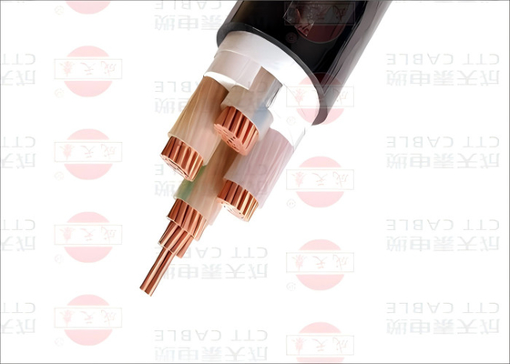 Low Smoke Zero Halogen Cable 0.6/1kV Cu / XLPE / LSZH 4 cores Compliant with IEC60754