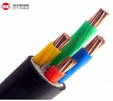 Καλώδιο Χαλογόνου χαμηλού καπνού CU / PVC / PVC / STA / PVC 0,6 / 1kV 4 πυρήνες