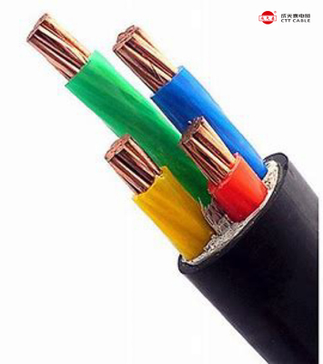 Καλώδιο Χαλογόνου χαμηλού καπνού CU / PVC / PVC / STA / PVC 0,6 / 1kV 4 πυρήνες
