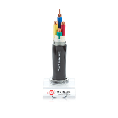Black Jacket Color Flame Retardant Cable with High Purity Copper Pure ≥ 99.9%