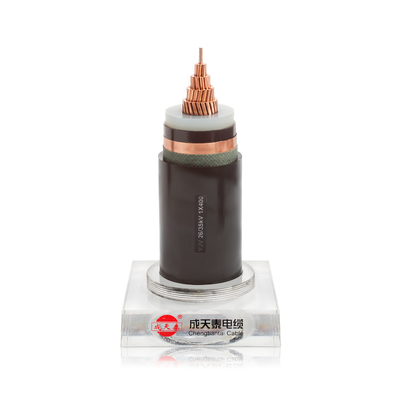 Stranded Bare Copper Conductor Medium Voltage Power Cables for Customized Cable Mark Solutions in the