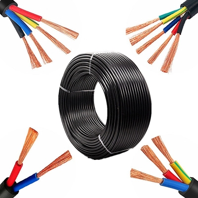 300/500V Copper Building Wire PVC Insulated Black 100m
