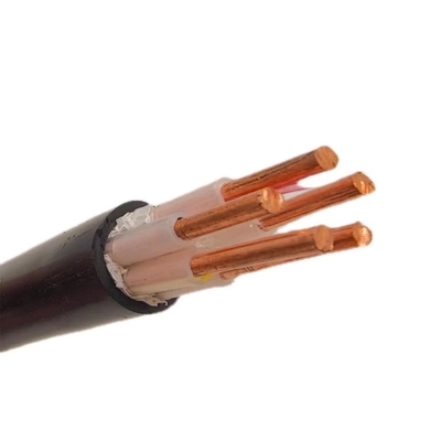 Kabel Daya Tegangan Menengah Tembaga Telanjang Terdampar PVC LSZH PE