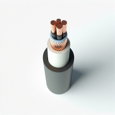 XLPE Insulated Power Cable Stranded Copper Conductor Halogen Free Electricity Cable