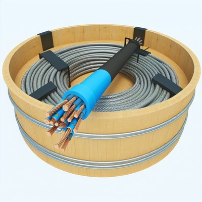 XLPE Insulated Power Cable with Steel Wooden Drum Packing 0.6 / 1kV
