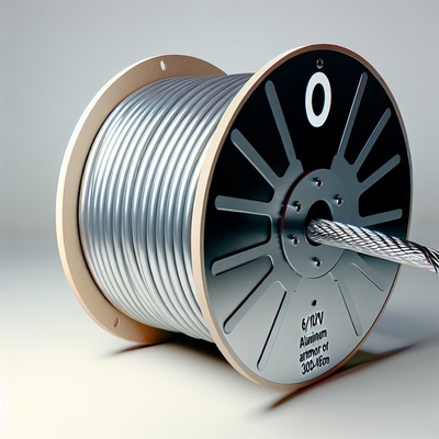 Kabel Daya Tegangan Menengah 6/10KV Aluminium Armor 300-450M Drum