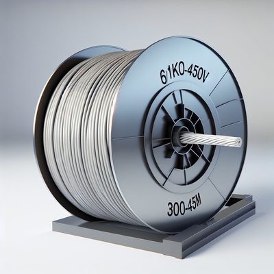 Kabel Daya Tegangan Menengah 6/10KV Aluminium Armor 300-450M Drum