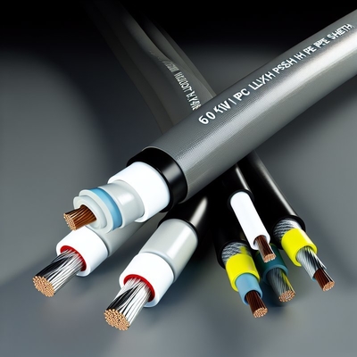 Medium Voltage Power Cables 6/10 KV PVC LSZH PE Sheath