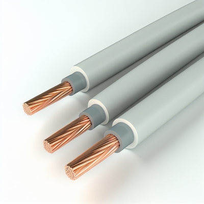 Kabel Daya Tegangan Menengah Tembaga Telanjang Terdampar PVC LSZH PE