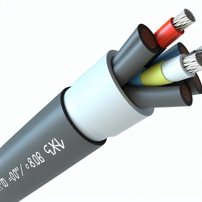 Niedrigrauch-Null-Halogenkabel Betriebstemperatur 90 Grad für Sicherheit und Zuverlässigkeit entwickelt 0,6 / 1kV