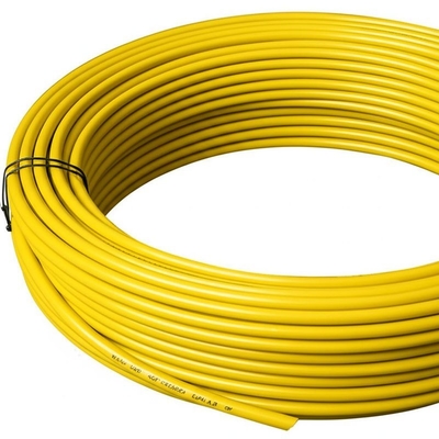 Flexible Copper Conductor Cable in Yellow with PVC Insulation Material