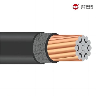 PV1-F 1x2.5 mm^2 Customized Photovoltaic Cable for Industrial Applications Temperature Rating -40°C To 90°C