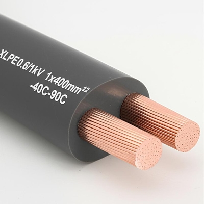 XLPE 0.6/1kV power cable 1x400mm^2 Industrial Electrical Cable with 99.99% Copper Conductor Material and Wide Temperature Range -40C- 90C