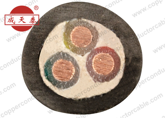 3 Core Low Smoke Zero Halogen Cable Flame Resistance Indoors / Outdoors Use