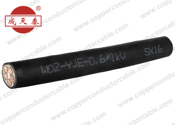 5 Core Halogen Free Flame Retardant Cables , LSZH Power Cables Unarmoured