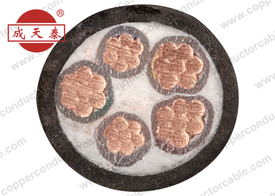 Copper Conductor Electric Power Cable , YJV XLPE Insulated Power Cable