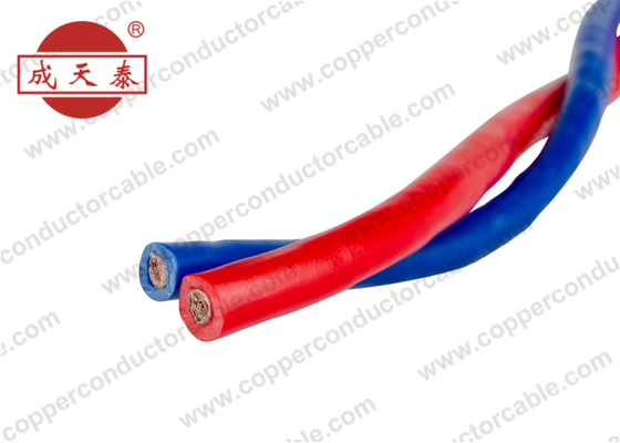 300 / 300V Twisted Cords Copper Building Wire With Fire Resistant Layer